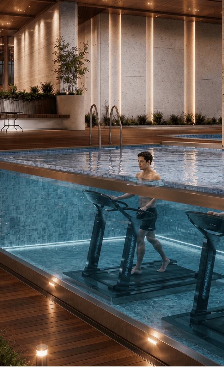 Treadmill Swimming Pool
